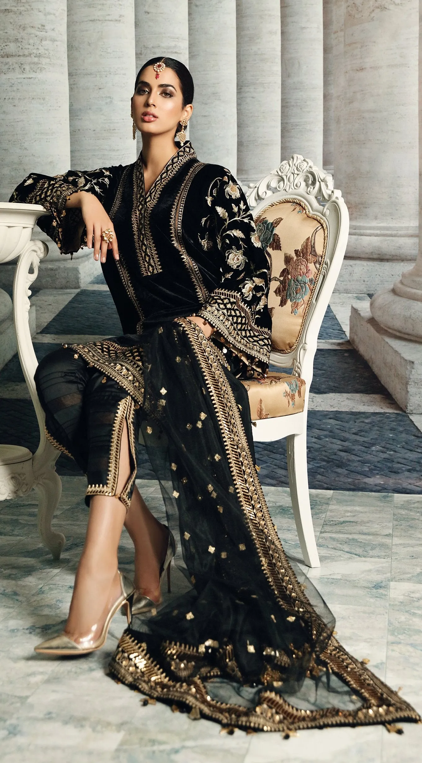Anaya by Kiran Chaudhry – Velour De Luxe Velvet Collection – CELIA