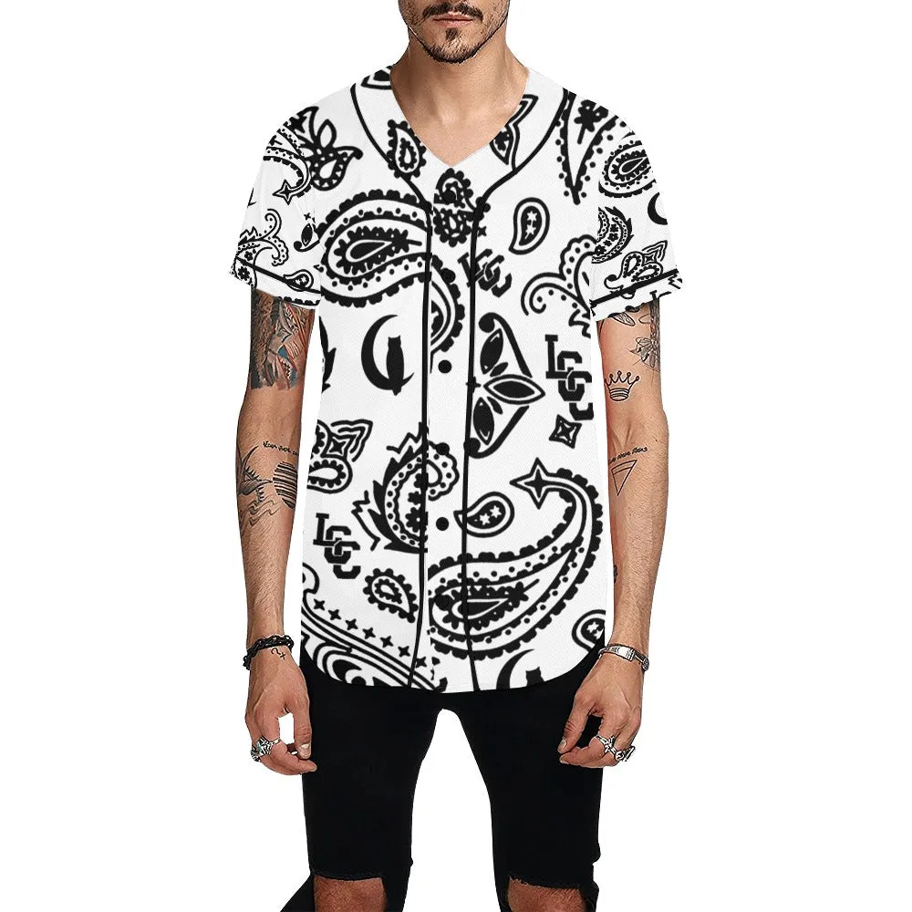 BANDANA PAISLEY All Over Print Baseball Jersey for Men