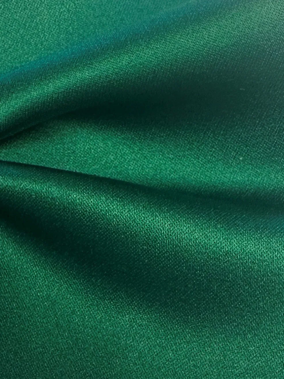 Green Polyester Duchess Satin - Contessa