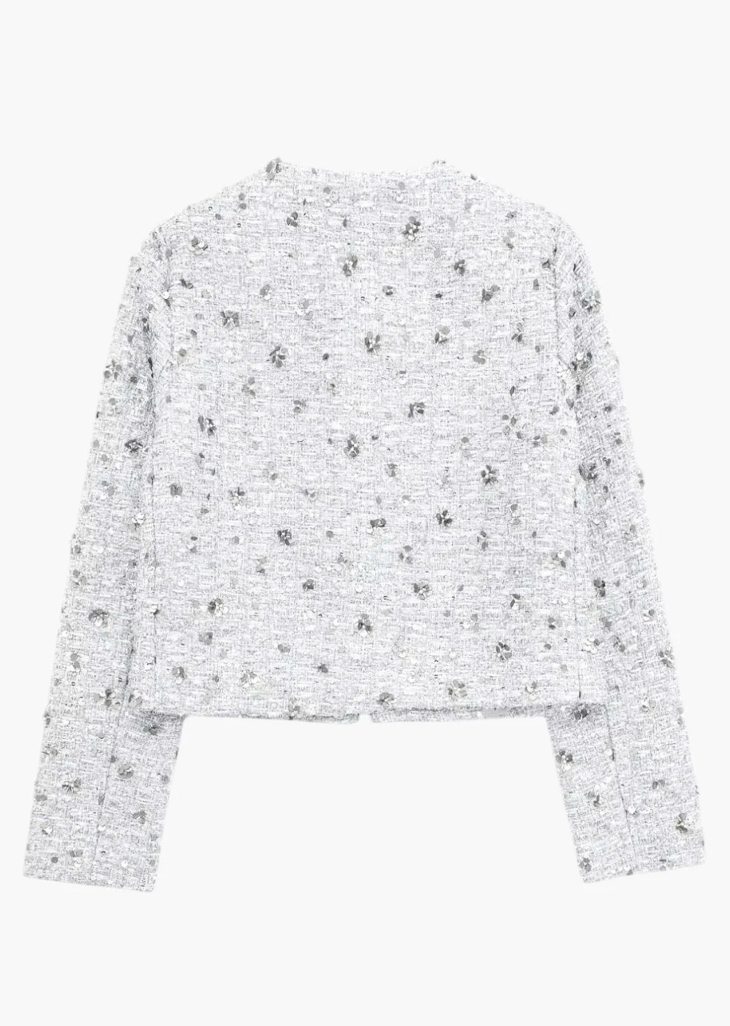 Helma Sequined Tweed Blazer
