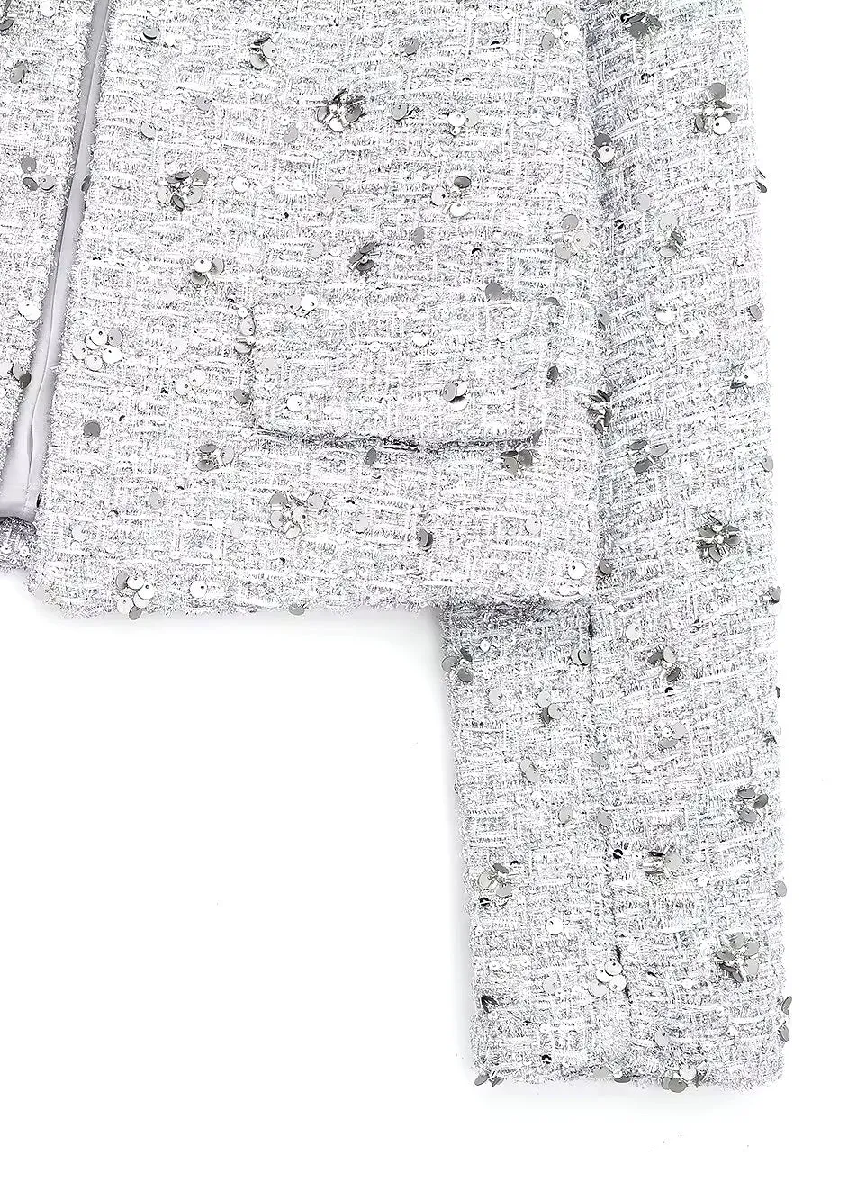 Helma Sequined Tweed Blazer