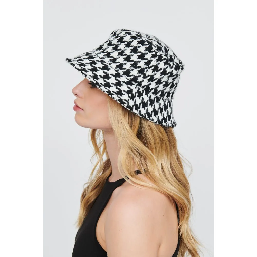 Houndstooth Bucket Hat Bucket Hat