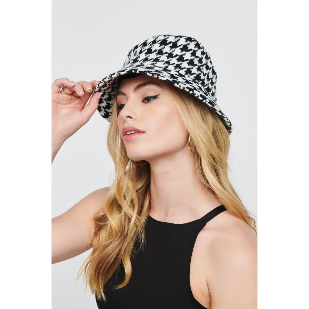 Houndstooth Bucket Hat Bucket Hat