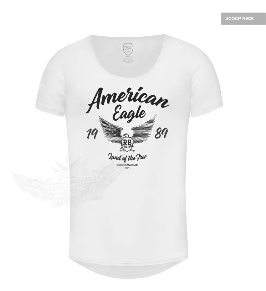 Mens T-shirt American Eagle MD960 Black