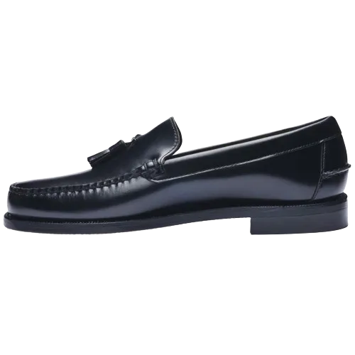 Sebago Leather Bass Classic Will Black Mocassin