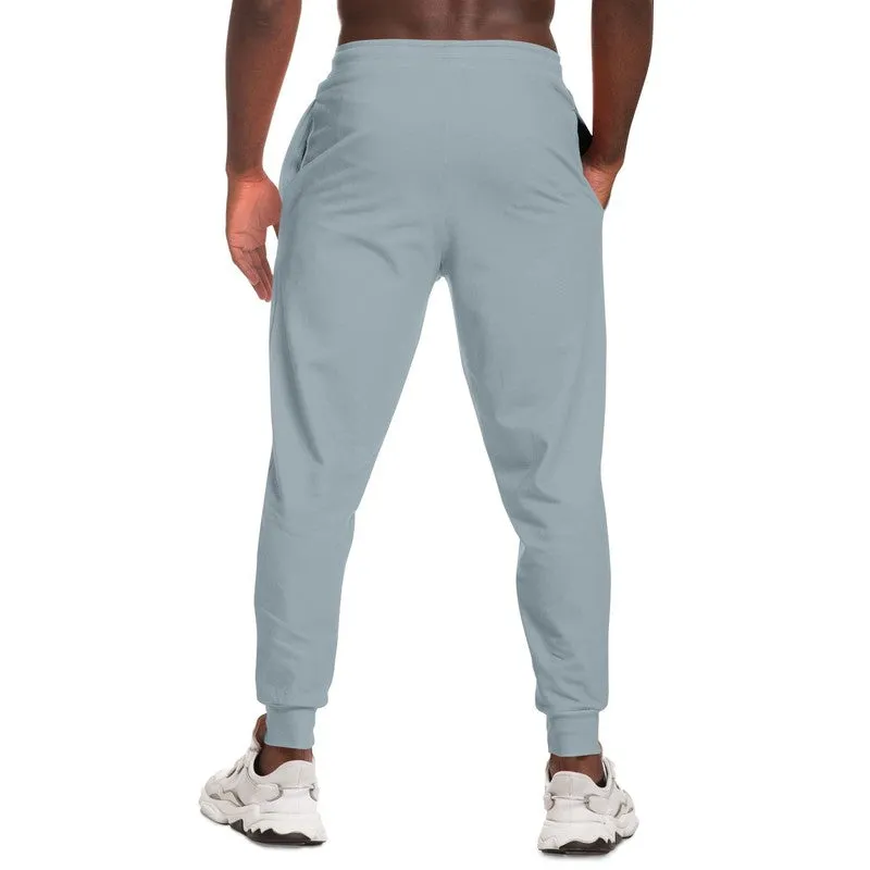 Shaded Pale Cyan Gray Joggers | Unisex | with PLUS sizes | C10M0Y0K30