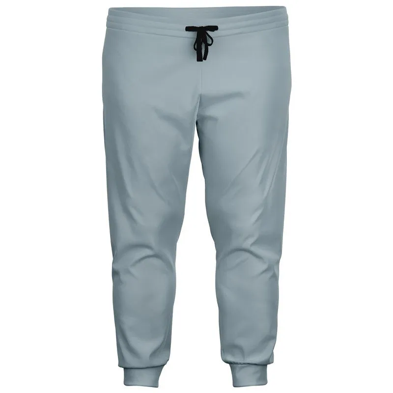 Shaded Pale Cyan Gray Joggers | Unisex | with PLUS sizes | C10M0Y0K30